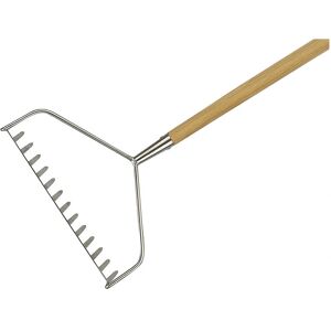 Kent & Stowe - 70100057 - Stainless Steel Head - 158 cm - Rake Kent & Stowe - 70100057 - Stainless Steel Head - 158 cm - Rake