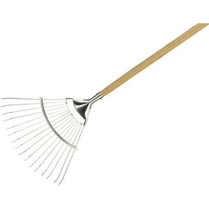 Kent & Stowe 70100062 Stainless Steel Long Handled Lawn & Leaf Rake - Lawn & Leaf Rake Kent & Stowe 70100062 Stainless Steel Long Handled Lawn & Leaf Rake - Lawn & Leaf Rake