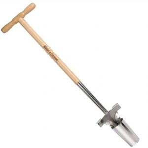 Kent & Stowe Model 70100145 Stainless Steel Long Handled Bulb Planter - Bulb Planter Kent & Stowe Model 70100145 Stainless Steel Long Handled Bulb Planter - Bulb Planter