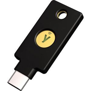 Yubico Security Key C NFC - U2F og Fido2 Sort Yubico Security Key C NFC - U2F og Fido2 Sort