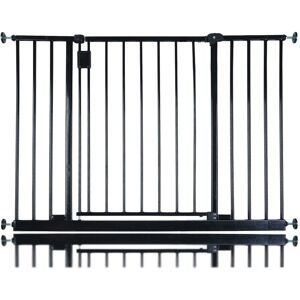 Safetots - Extra Wide Hallway - Black - Baby Gate Safetots - Extra Wide Hallway - Black - Baby Gate