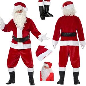 Shatchi Santa Claus Velvet Large - Santa Claus Costume Shatchi Santa Claus Velvet Large - Santa Claus Costume