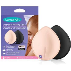 Lansinoh Vaskbare Ammepuder - Pink & Sort Lansinoh Vaskbare Ammepuder - Pink & Sort