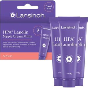 Lansinoh HPA Lanolin Nipple Cream - 3x7ml Lansinoh HPA Lanolin Nipple Cream - 3x7ml