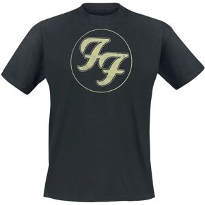 Foo Fighters Black Distressed FF Logo Unisex T-Shirt Foo Fighters Black Distressed FF Logo Unisex T-Shirt