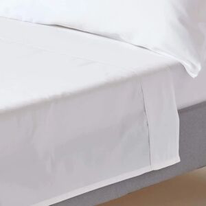 Homescapes Organic Cotton Flat Sheet 400 TC White - Bed Sheet Homescapes Organic Cotton Flat Sheet 400 TC White - Bed Sheet