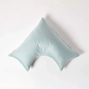 Homescapes Organic Cotton V Shaped Pillowcase - 400 Thread Count Homescapes Organic Cotton V Shaped Pillowcase - 400 Thread Count