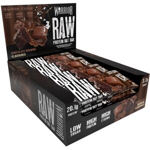 Warrior RAW Protein Flapjack - Chocolate Brownie - 12 Bars Warrior RAW Protein Flapjack - Chocolate Brownie - 12 Bars