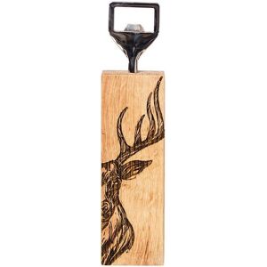 Selbrae House Oak Bottle Opener - Stag - Unisex - Bottle Opener - Product Type Selbrae House Oak Bottle Opener - Stag - Unisex - Bottle Opener - Product Type