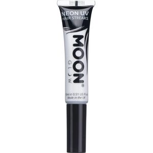 Mèches de cheveux néon UV blanches de Smiffys - 15ml - Coloration capillaire - Publicité Mèches de cheveux néon UV blanches de Smiffys - 15ml - Coloration capillaire - Publicité