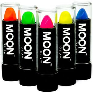 Moon Glow Rouge Neon UV Intense - Set de 5 - Publicité Moon Glow Rouge Neon UV Intense - Set de 5 - Publicité