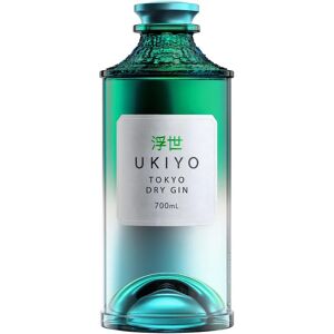 UKIYO Tokyo Dry Gin - Japanese, Rice, Sakura UKIYO Tokyo Dry Gin - Japanese, Rice, Sakura