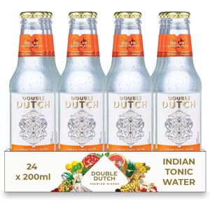 Double Dutch Indian Tonic Water - 24 Bottles - Carbonated Drink Double Dutch Indian Tonic Water - 24 Bottles - Carbonated Drink