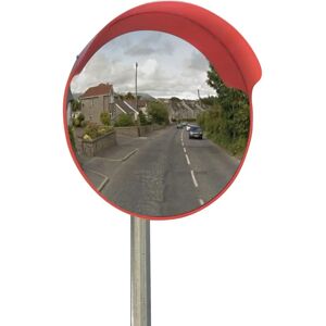 Miroir de Sécurité Convexe pour Allée - 45cm - Angle Mort - Publicité Miroir de Sécurité Convexe pour Allée - 45cm - Angle Mort - Publicité