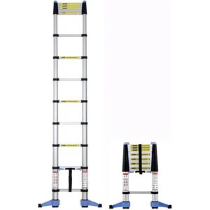 Hyfive 3.2M Telescopic Ladder - Safety & Compact Extendable Step Hyfive 3.2M Telescopic Ladder - Safety & Compact Extendable Step