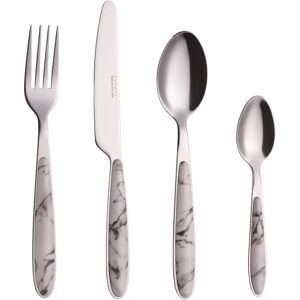 EXZACT Stainless Steel Flatware Set - Color Handles - 24 PCS - Cutlery Set EXZACT Stainless Steel Flatware Set - Color Handles - 24 PCS - Cutlery Set