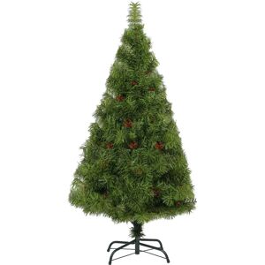 Shatchi 5ft Artificial Green Christmas Tree - Christmas Tree Shatchi 5ft Artificial Green Christmas Tree - Christmas Tree