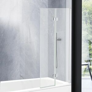 Veebath - Over Bath Door Bifold - 1400x750mm - 6mm - Shower Screen Veebath - Over Bath Door Bifold - 1400x750mm - 6mm - Shower Screen