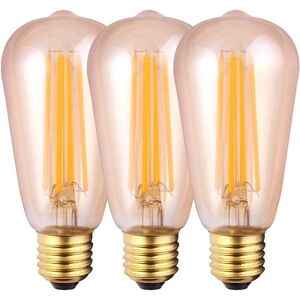 Harper Living ST64 LED Bulb - 8W - E27 - Amber Warm White - LED Bulb Harper Living ST64 LED Bulb - 8W - E27 - Amber Warm White - LED Bulb