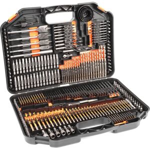 Terratek 246pc Titanium Drill Bit Set - Masonry, Wood & Screwdriver Bits Terratek 246pc Titanium Drill Bit Set - Masonry, Wood & Screwdriver Bits