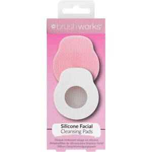 Discos de Limpeza em Silicone Brushworks - Duo Esfoliante Facial Discos de Limpeza em Silicone Brushworks - Duo Esfoliante Facial