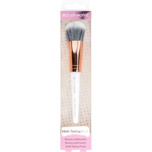 Pinceau Multi-Usage Blanc et Or de Brushworks - Pinceau Maquillage Pinceau Multi-Usage Blanc et Or de Brushworks - Pinceau Maquillage