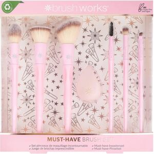 Brushworks Must-Have Brush Set - Makeup Brush Set Brushworks Must-Have Brush Set - Makeup Brush Set