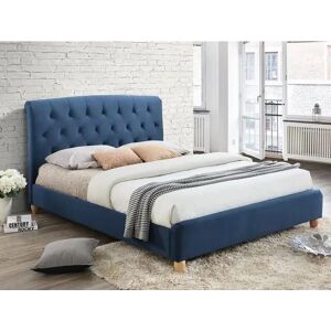 Birlea Bed - Brompton, Double, Midnight Blue - Bed Frame Birlea Bed - Brompton, Double, Midnight Blue - Bed Frame