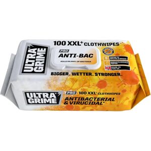 UltraGrime PRO Anti-Bacterial & Virucidal Heavy Duty Cleaning Wet Cloth Wipes XXL - Cleaning Wipes UltraGrime PRO Anti-Bacterial & Virucidal Heavy Duty Cleaning Wet Cloth Wipes XXL - Cleaning Wipes