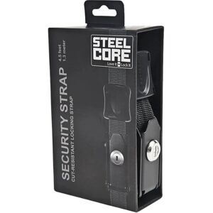 Ceinture de sécurité Steel Core Kriega - Sangle de sécurité moto - Noir - Publicité Ceinture de sécurité Steel Core Kriega - Sangle de sécurité moto - Noir - Publicité