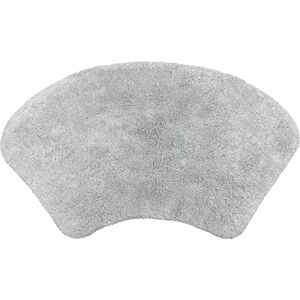 Allure Bath Fashions Dove Grey Curved Bath Mat - Bath Mat Allure Bath Fashions Dove Grey Curved Bath Mat - Bath Mat