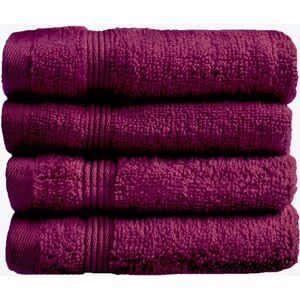 Allure Bath Fashions Luxury Zero Twist Egyptian Cotton Towels Beetroot Face Cloth 4pk Allure Bath Fashions Luxury Zero Twist Egyptian Cotton Towels Beetroot Face Cloth 4pk