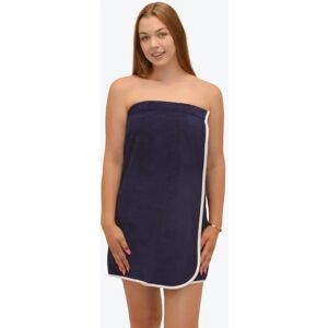 Allure Bath Fashions Ladies Shower Wrap - Navy Allure Bath Fashions Ladies Shower Wrap - Navy