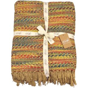 Allure Home Fashions Banjara Traveller Multicoloured Woven Throw Blanket Supersoft Thick - Throw Blanket Allure Home Fashions Banjara Traveller Multicoloured Woven Throw Blanket Supersoft Thick - Throw Blanket