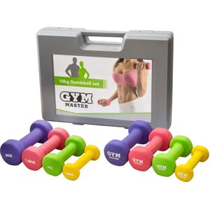 Gym Master Dumbbell Set - 10kg for Yoga & Pilates Gym Master Dumbbell Set - 10kg for Yoga & Pilates