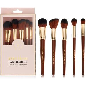 Spectrum Collections Pantherine 5-Piece Face Brush Set - Face Type Spectrum Collections Pantherine 5-Piece Face Brush Set - Face Type