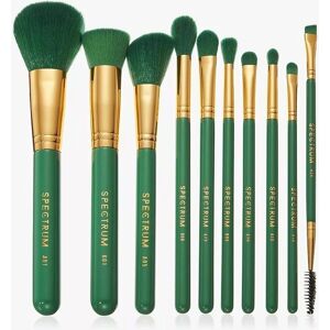 Spectrum Malachite 10 Piece Makeup Brush Set - Makeup Tools Spectrum Malachite 10 Piece Makeup Brush Set - Makeup Tools