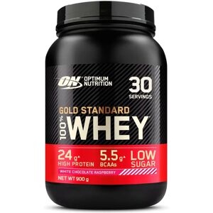 Optimum Nutrition 100% Whey Gold Standard (908g) - 908g White Chocolate-Raspberry Optimum Nutrition 100% Whey Gold Standard (908g) - 908g White Chocolate-Raspberry