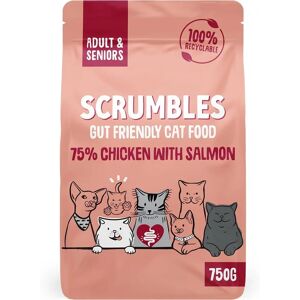 Scrumbles UK - Adult Salmon & Chicken Dry Cat Food - 750g Scrumbles UK - Adult Salmon & Chicken Dry Cat Food - 750g
