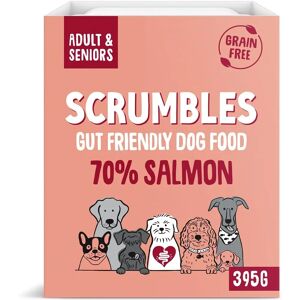 Scrumbles Salmon Grain Free Wet Dog Food - 70% Salmon, 7 x 395g Scrumbles Salmon Grain Free Wet Dog Food - 70% Salmon, 7 x 395g