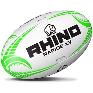 Rhino Rapide XV White/Green Rugby Ball - Rugby Ball Rhino Rapide XV White/Green Rugby Ball - Rugby Ball