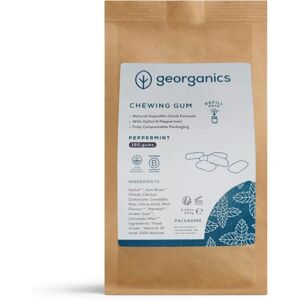Georganics Peppermint Chewing Gum - Chewing Gum Georganics Peppermint Chewing Gum - Chewing Gum