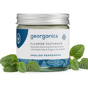 Dentifrice Menthe Fluoré Georganics - 60ml - Publicité Dentifrice Menthe Fluoré Georganics - 60ml - Publicité