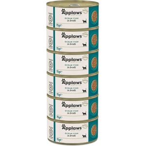 Nourriture pour chats Ocean Fish d'Applaws - 75% de viande / poisson - Naturel & Sans Gluten Nourriture pour chats Ocean Fish d'Applaws - 75% de viande / poisson - Naturel & Sans Gluten