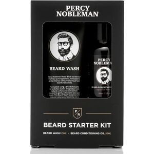 Percy Nobleman Kit de Démarrage pour Barbe - Ensemble de Soins pour Barbe - Publicité Percy Nobleman Kit de Démarrage pour Barbe - Ensemble de Soins pour Barbe - Publicité