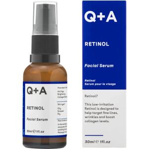 Q+A Retinol 0.2% Facial Serum - Collagen & Skin Renewal Q+A Retinol 0.2% Facial Serum - Collagen & Skin Renewal