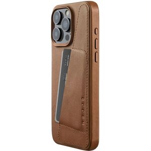 Mujjo Nahkainen Lompakkokotelo iPhone 15 Pro Max - Ruskea Mujjo Nahkainen Lompakkokotelo iPhone 15 Pro Max - Ruskea