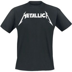 Metallica - Logo Texturert - S til 5XL - for menn - svart Metallica - Logo Texturert - S til 5XL - for menn - svart
