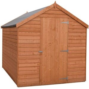 Shire Overlap 8' x 6' Dip Treated Apex Shed - Garden Storage Shire Overlap 8' x 6' Dip Treated Apex Shed - Garden Storage