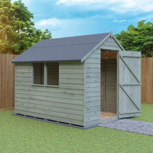 Shire 8x6ft Pressure Treated Garden Shed - Garden Shed Shire 8x6ft Pressure Treated Garden Shed - Garden Shed